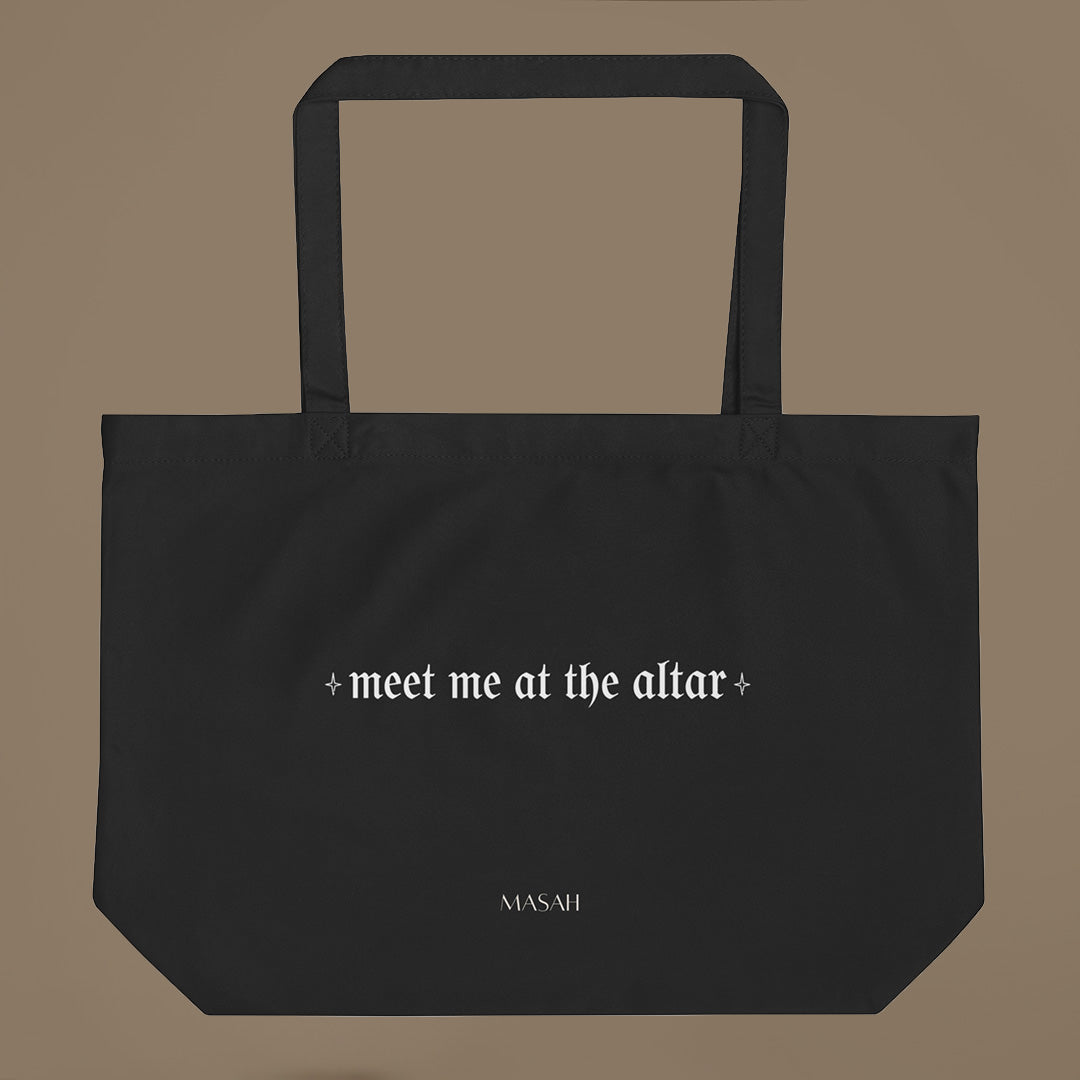 Meet Me At The Altar Tote Bag