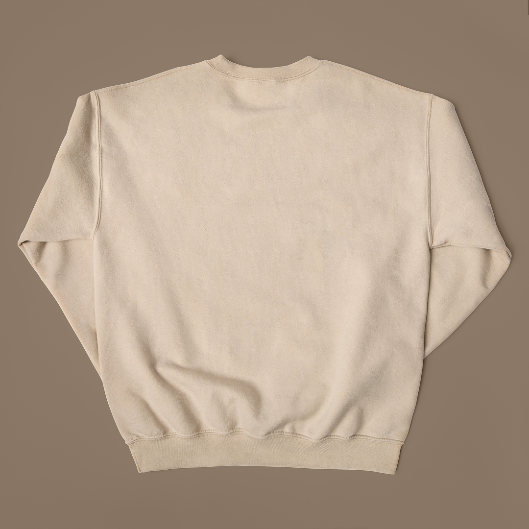 MASAH Collegiate Crewneck - Sand