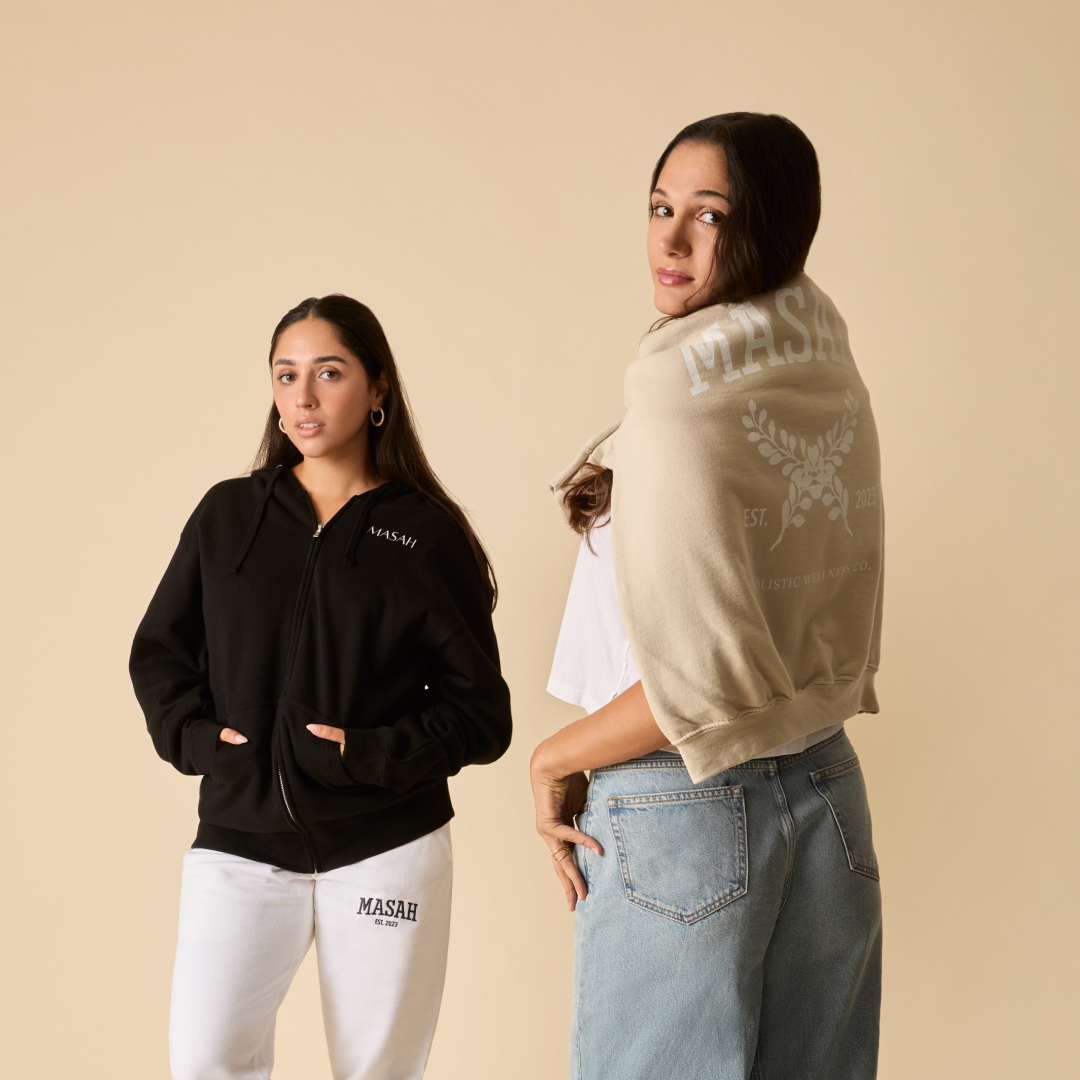 MASAH Collegiate Crewneck - Sand